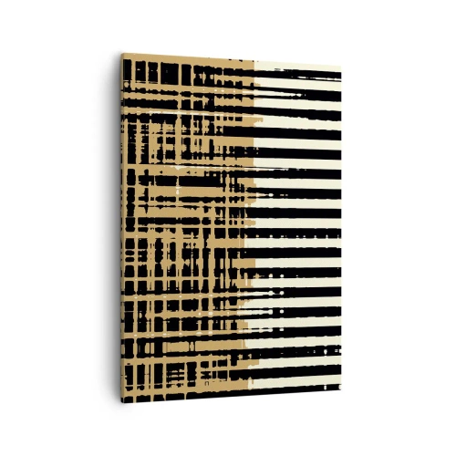 Canvastavla - Bild på duk - Arkitektonisk abstraktion - 50x70 cm