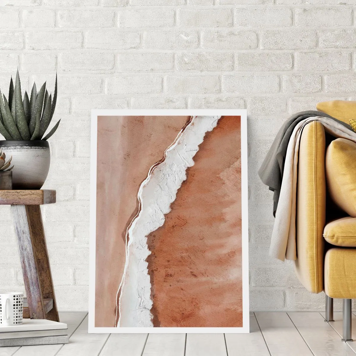 Affisch - I jordnära färger - 50x70 cm