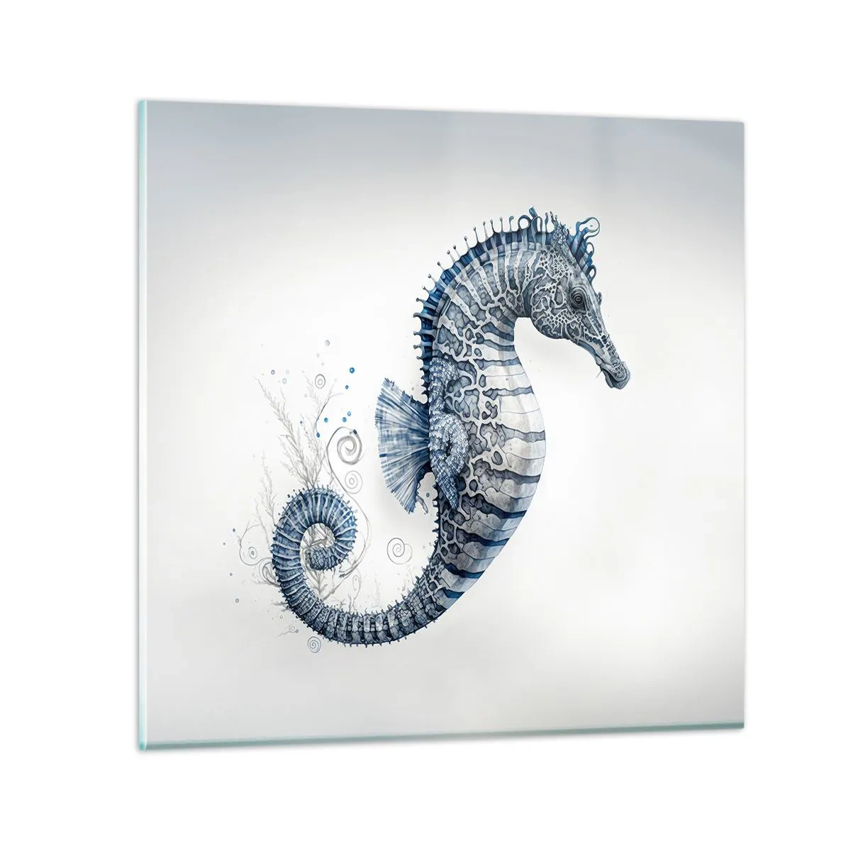 Glastavla - Bild på glas - Ett subtilt skämt från naturen - 30x30 cm