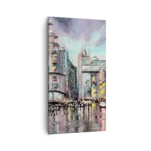 Canvastavla - Bild på duk - Det blir en lyckad kväll - 55x100 cm