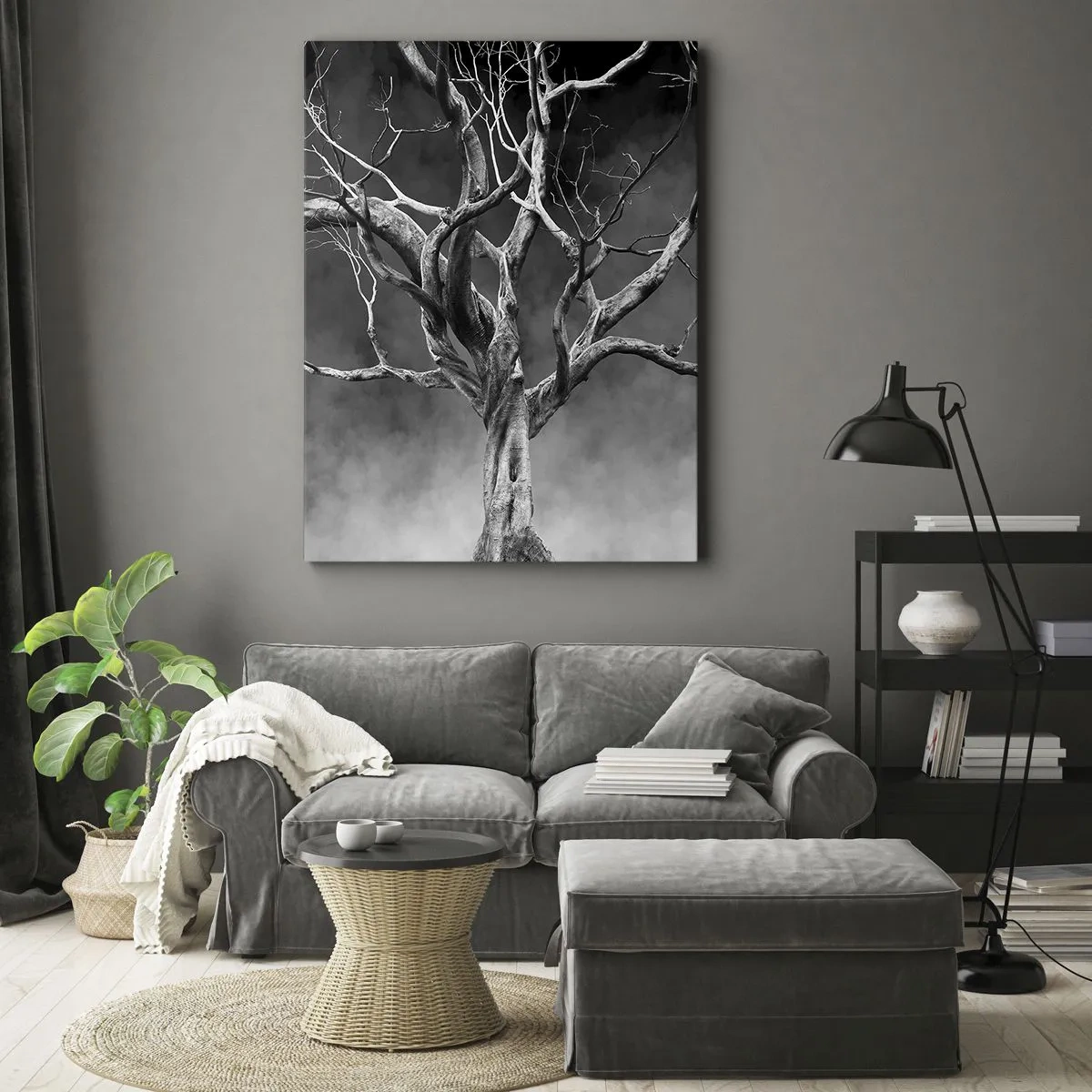 Canvastavla - Bild på duk - Ursprungligt och heligt - 50x70 cm