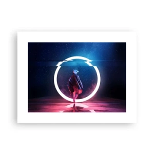 Affisch - Mellan världar - 40x30 cm