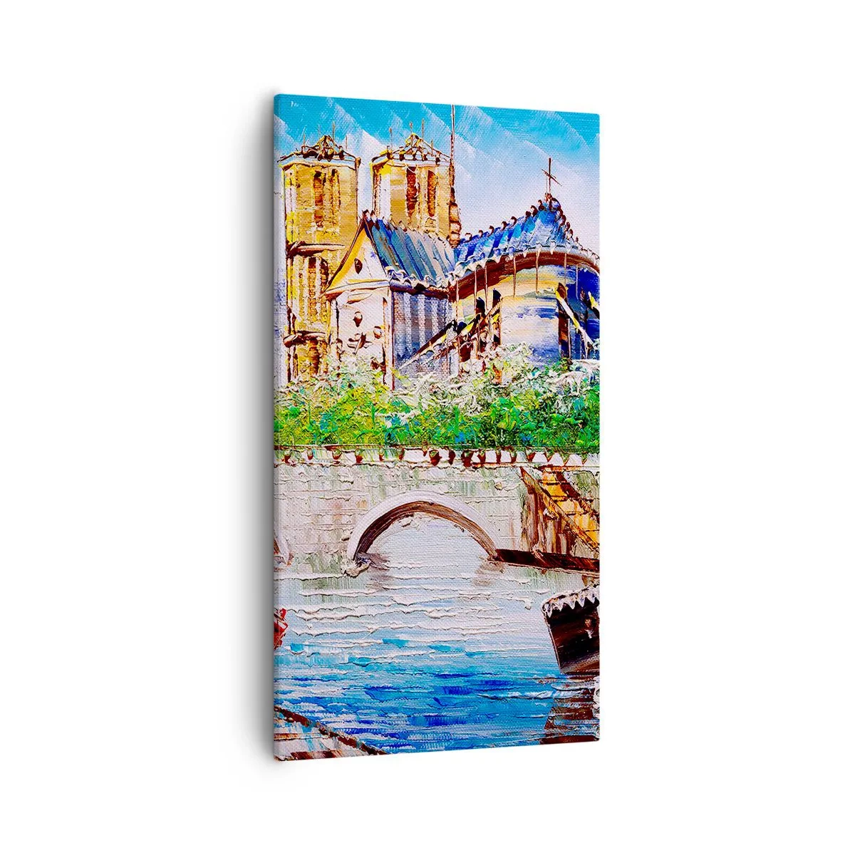 Canvastavla - Bild på duk - Deras tid är aldrig förbi - 55x100 cm