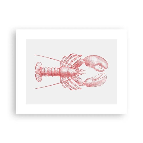 Affisch - Hummer värdig Homer - 40x30 cm