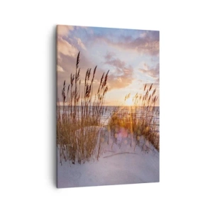 Canvastavla - Bild på duk - Farväl till solen och vinden - 50x70 cm