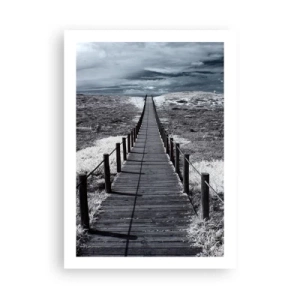 Affisch - Precis vid kusten - 50x70 cm