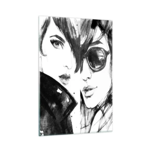 Glastavla - Bild på glas - Mångfaldigad skönhet - 80x120 cm