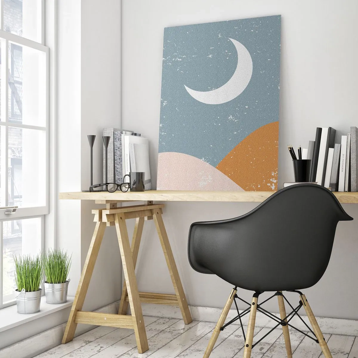 Glastavla - Bild på glas - Många nätters under - 50x70 cm