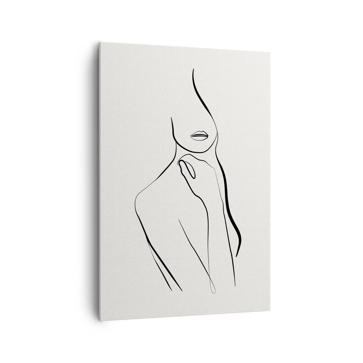Canvastavla - Bild på duk - Melankolins våg - 70x100 cm