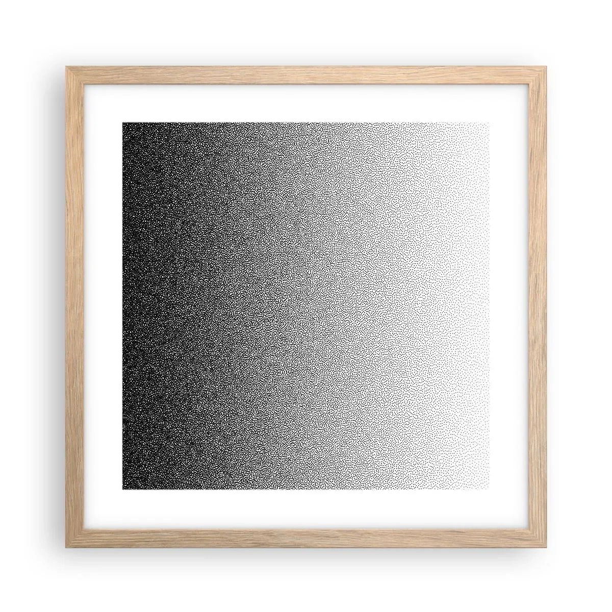 Affisch i ram av ljusek - Mot ljuset - 40x40 cm