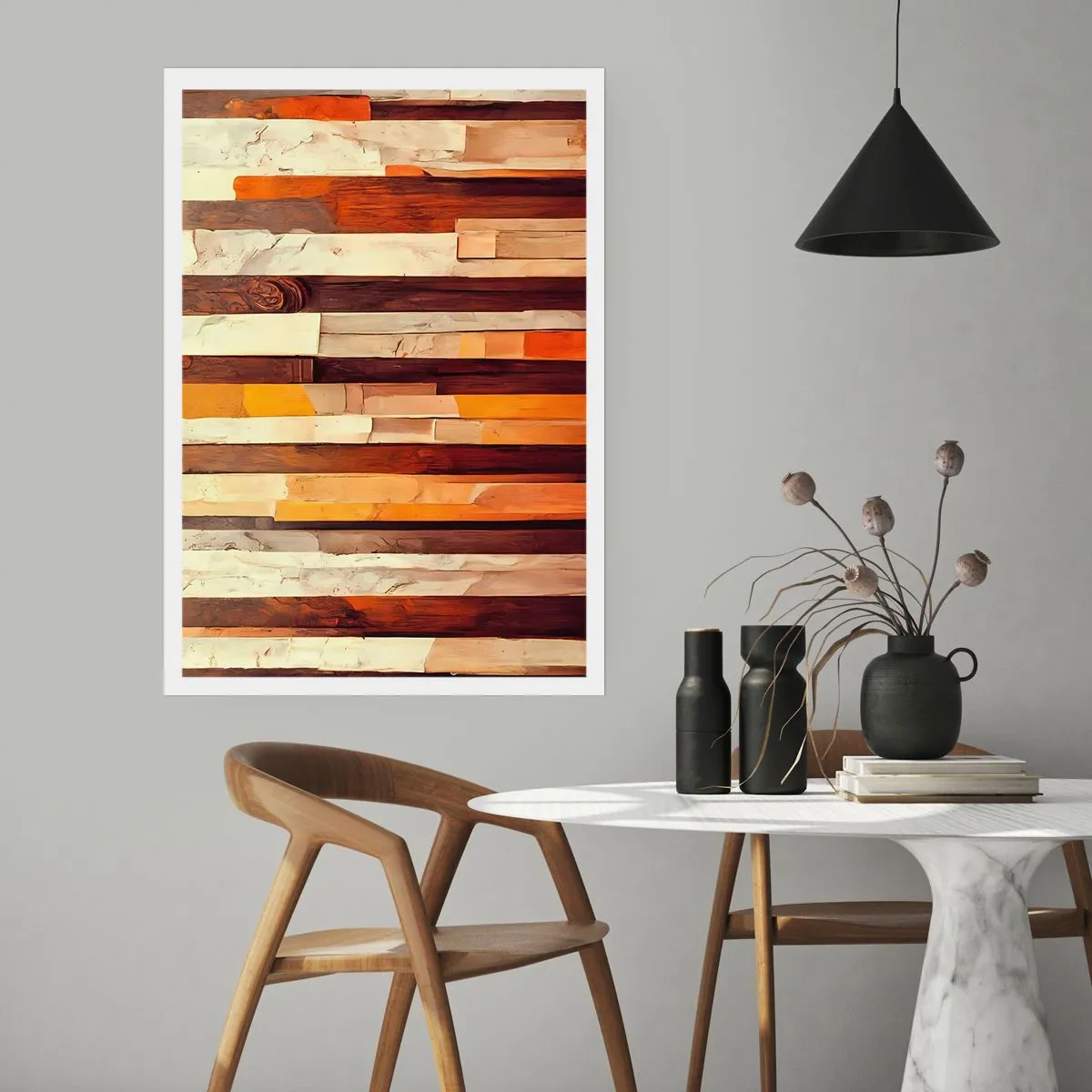 Affisch - Hymn av skogens träd - 30x40 cm