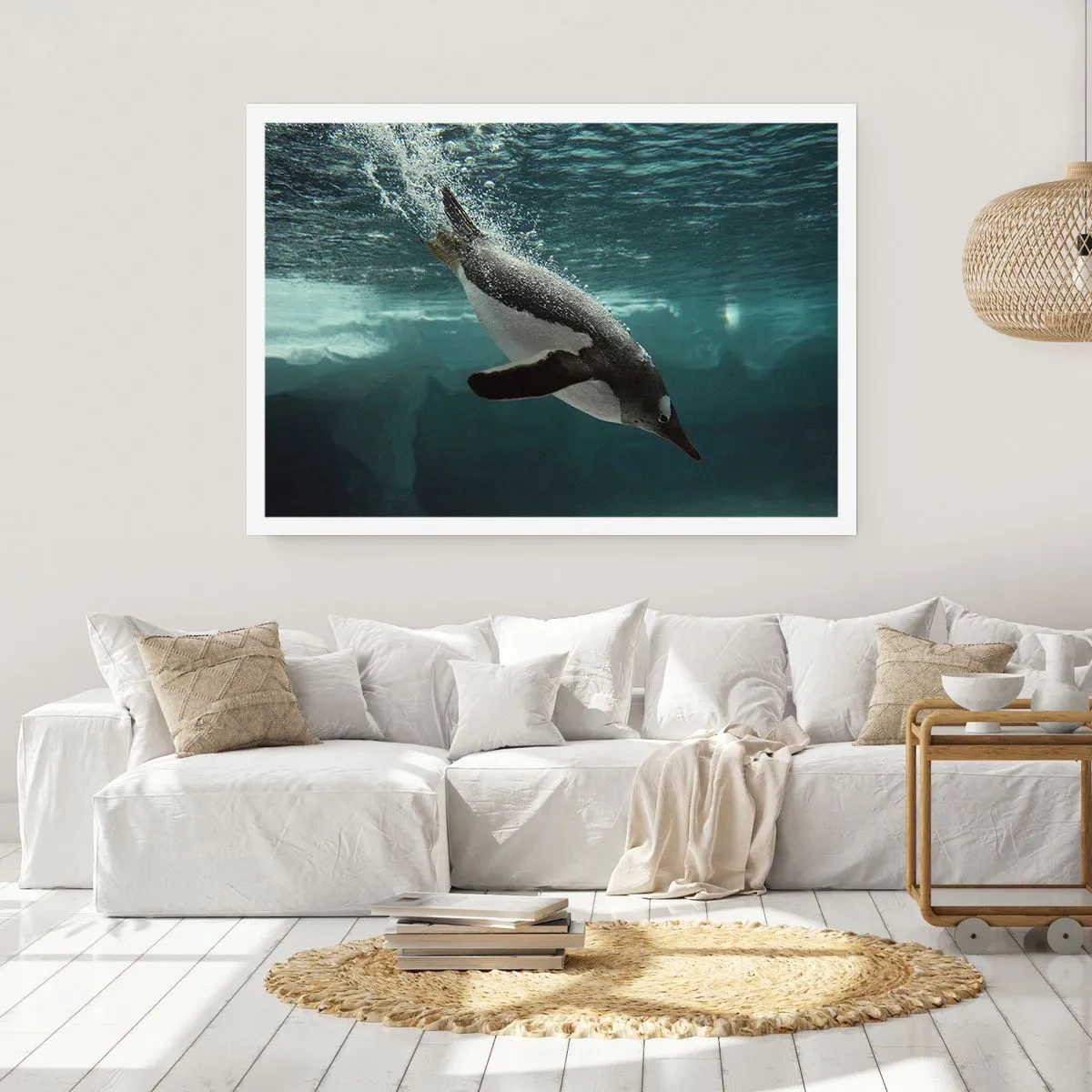 Affisch - Välkommen till min värld - 70x50 cm