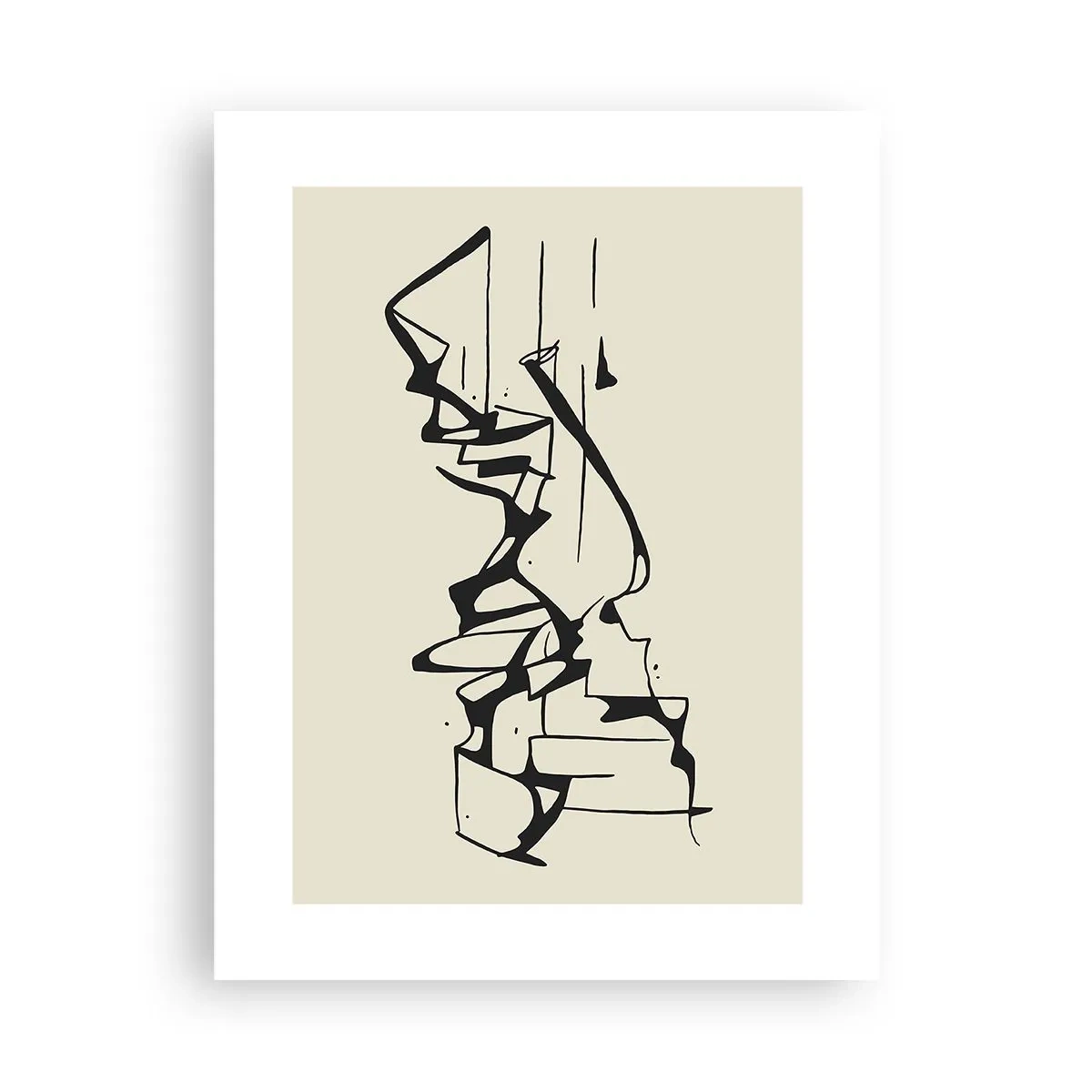 Affisch - Kanske ett landskap - 30x40 cm