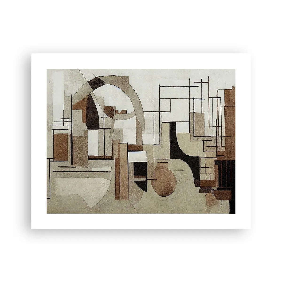 Affisch - Stadsbild 2.0 - 50x40 cm