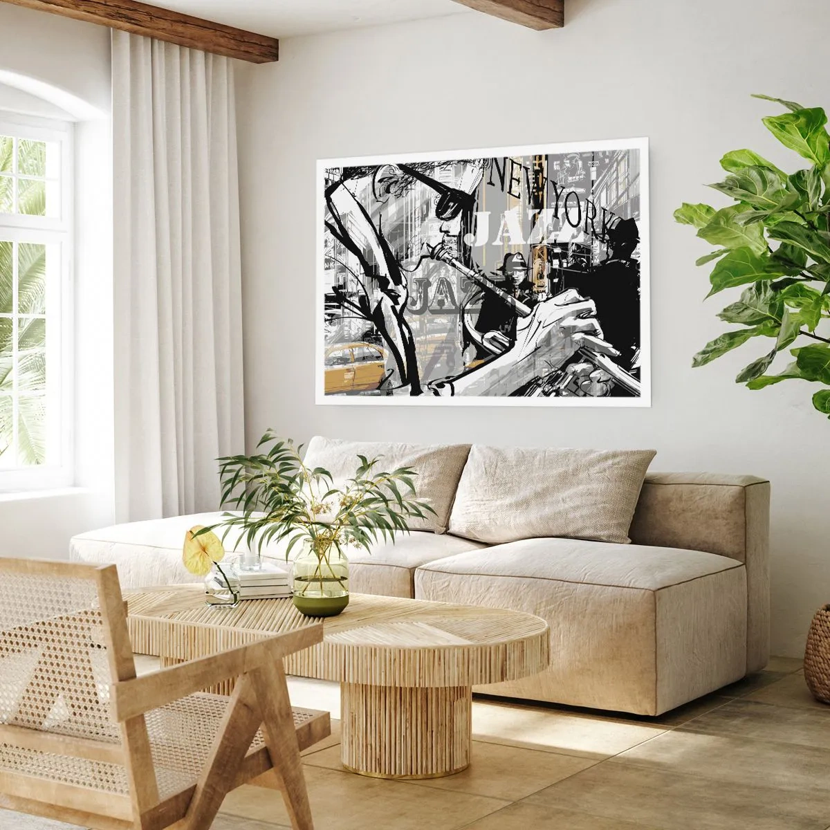 Affisch - I New Yorks rytm - 70x50 cm