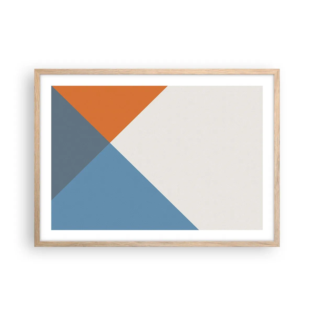 Affisch i ram av ljusek - Under vinkel… - 70x50 cm