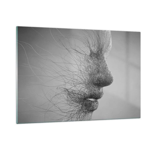 Glastavla - Bild på glas - Vindens ande - 120x80 cm