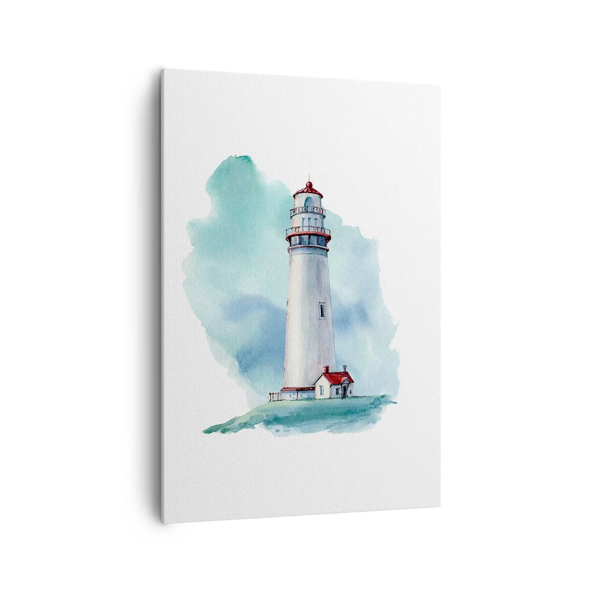 Canvastavla - Bild på duk - Milda syster av det blåa - 70x100 cm