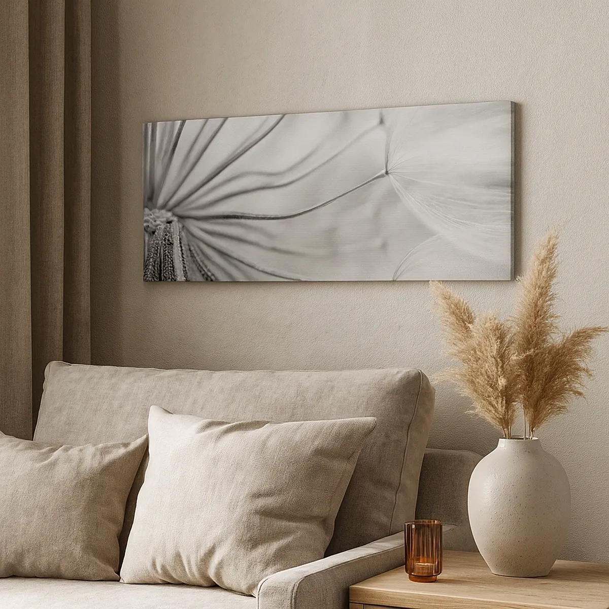 Canvastavla - Bild på duk - Blåsande, flygande drakar - 30x30 cm