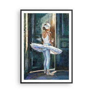 Affisch i svart ram - Före showen - 70x100 cm