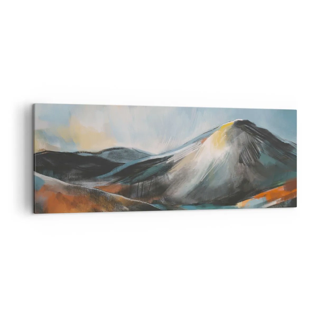 Canvastavla - Bild på duk - Råa och vackra - 140x50 cm