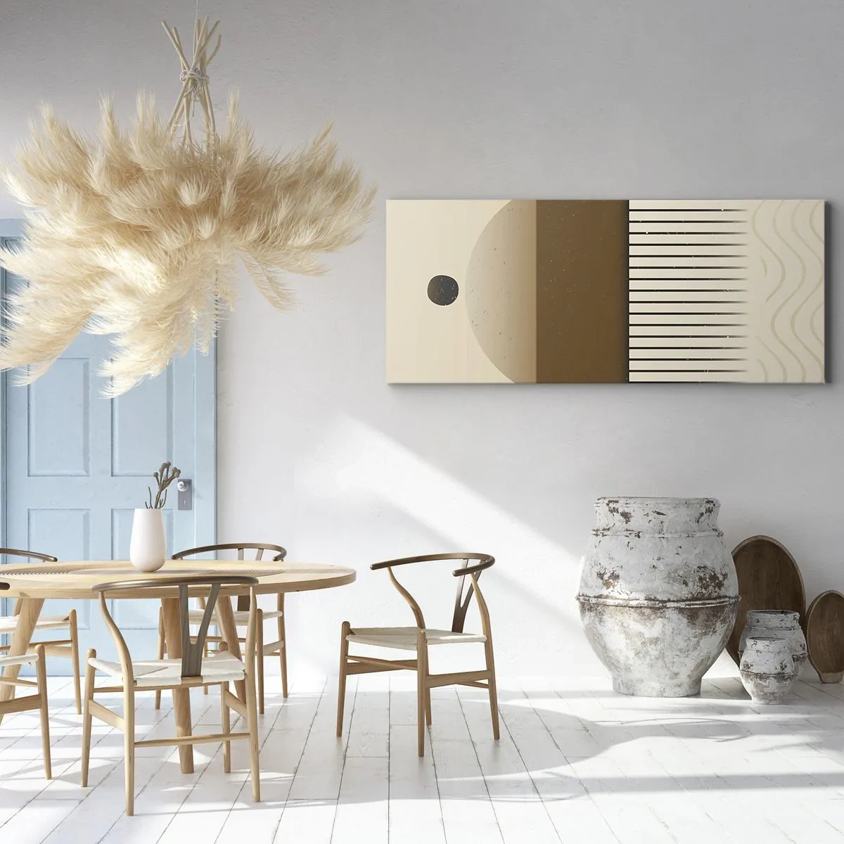 Canvastavla - Bild på duk - Olika tillstånd - 140x50 cm