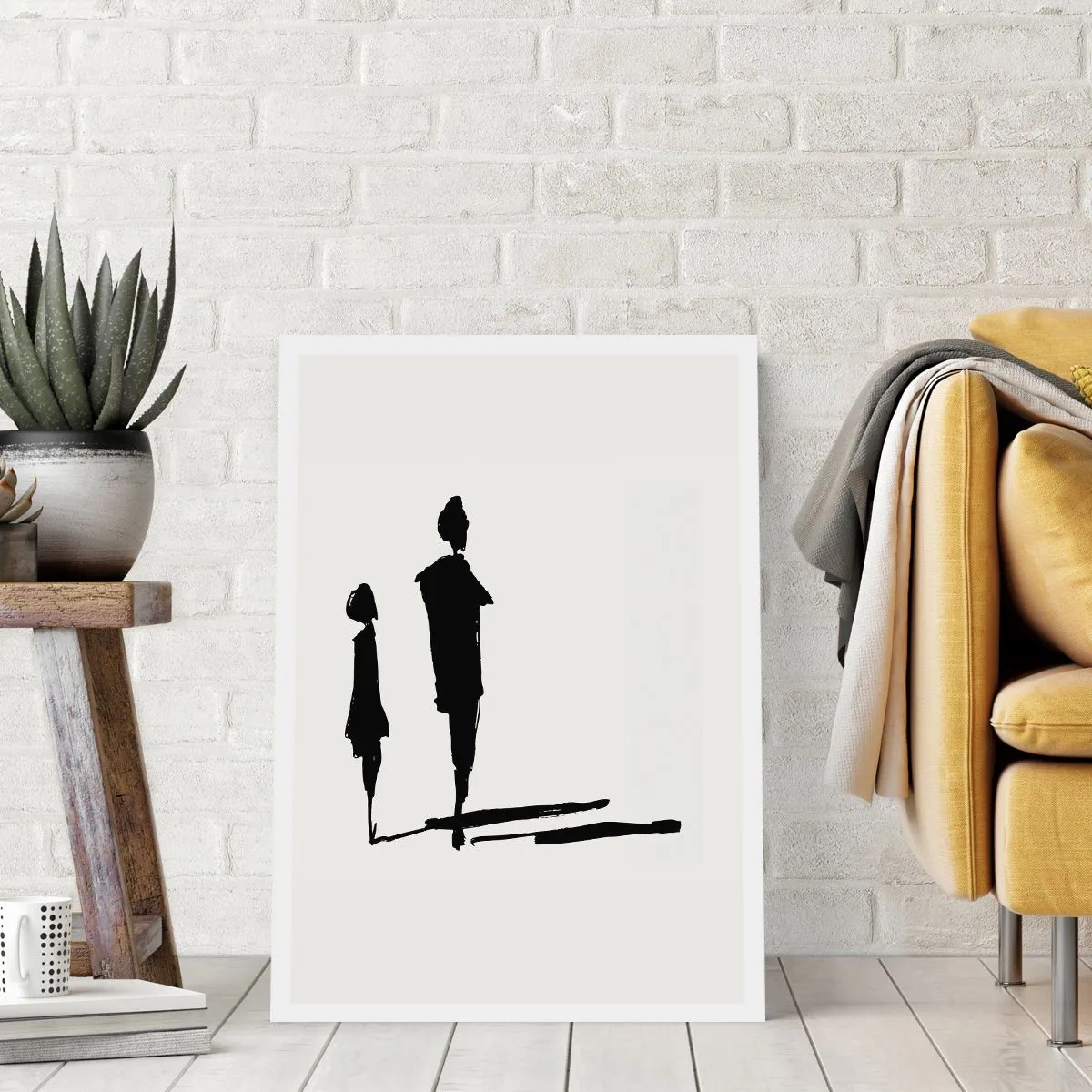 Affisch - Säkert tillsammans? - 50x70 cm