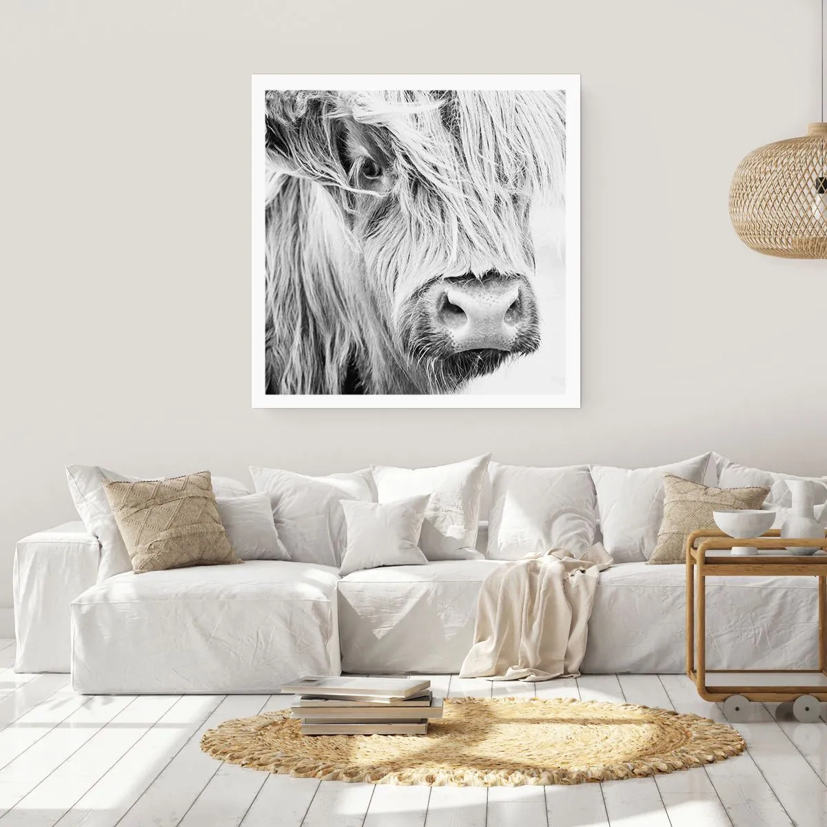 Affisch - Skotsk vildhet - 40x40 cm