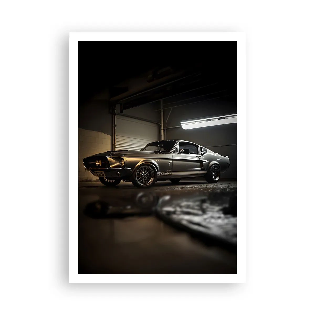 Affisch - Tillbaka till det förflutna - 70x100 cm