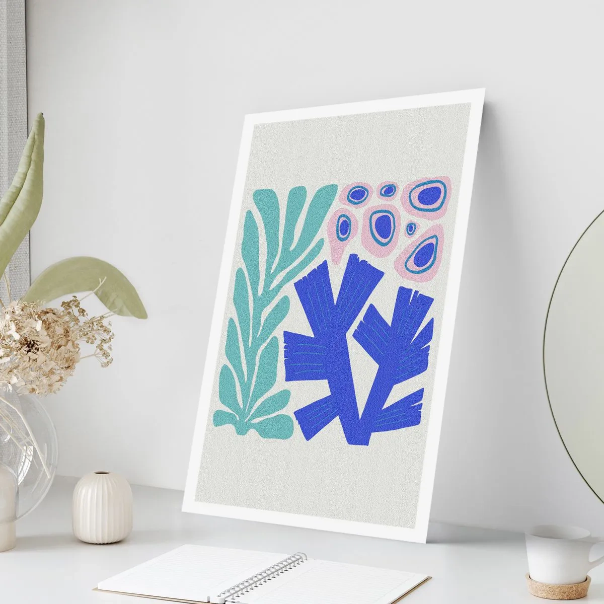 Affisch - Undervattensträdgård - 70x100 cm