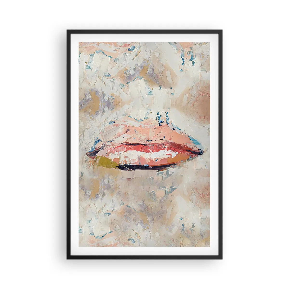 Affisch i svart ram - Väcker sinnen - 61x91 cm