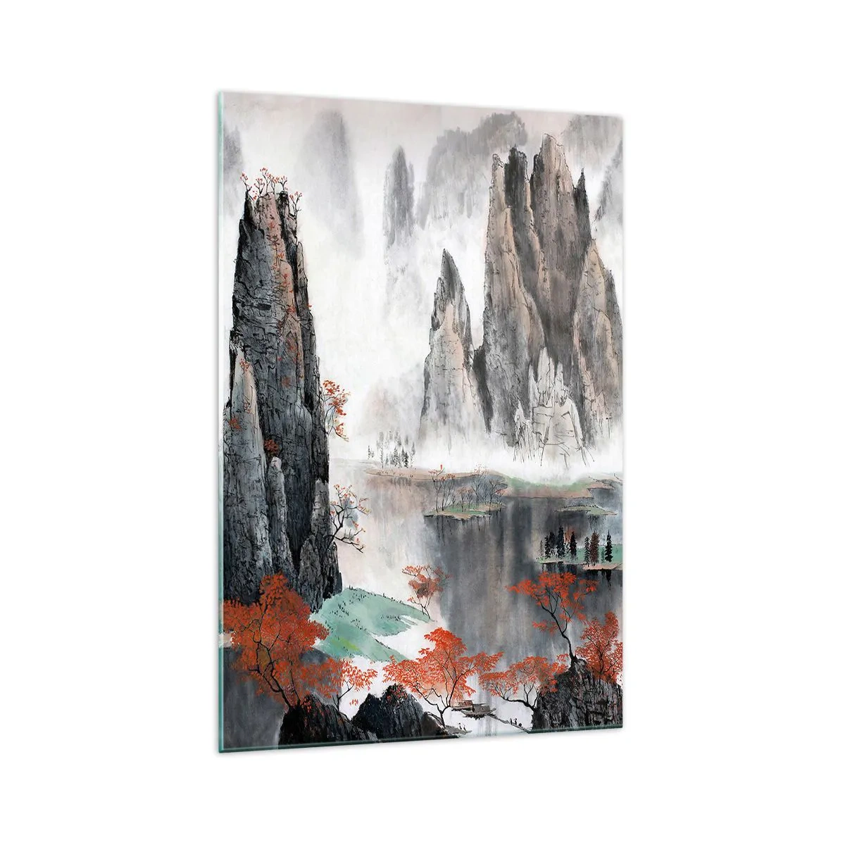 Glastavla - Bild på glas - Mäktiga vakter - 70x100 cm