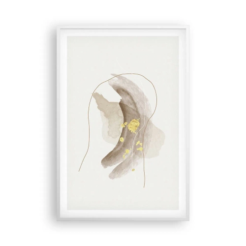 Affisch i vit ram - Träffat i rummet - 61x91 cm