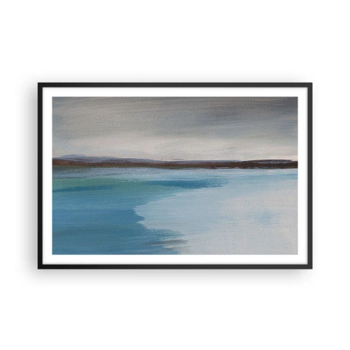 Affisch i svart ram - Horisontellt landskap - 91x61 cm