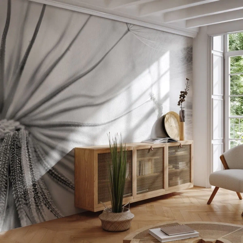 Fototapet på mått Premium Canvas - Blåsande, flygande drakar - Minimalism, Delikat, Blomma
