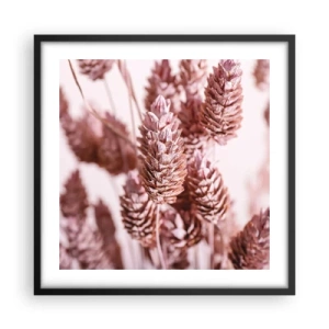 Affisch i svart ram - Skenet bedrar - 50x50 cm