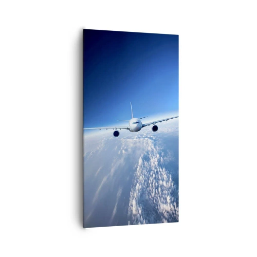 Canvastavla - Bild på duk - Jag flyger för jag vill - 65x120 cm