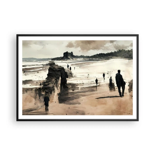 Affisch i svart ram - Framkallade - 100x70 cm