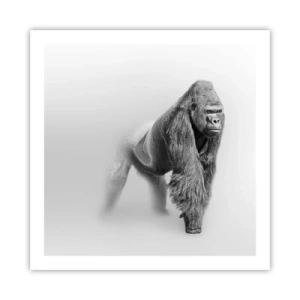 Affisch - Övertygad om sin styrka - 60x60 cm