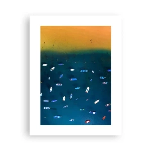 Affisch - Ett semesterspel - 30x40 cm