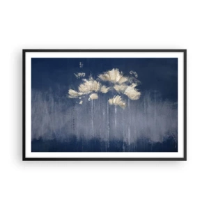 Affisch i svart ram - Som kronblad i vinden - 91x61 cm