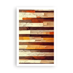 Affisch - Hymn av skogens träd - 61x91 cm