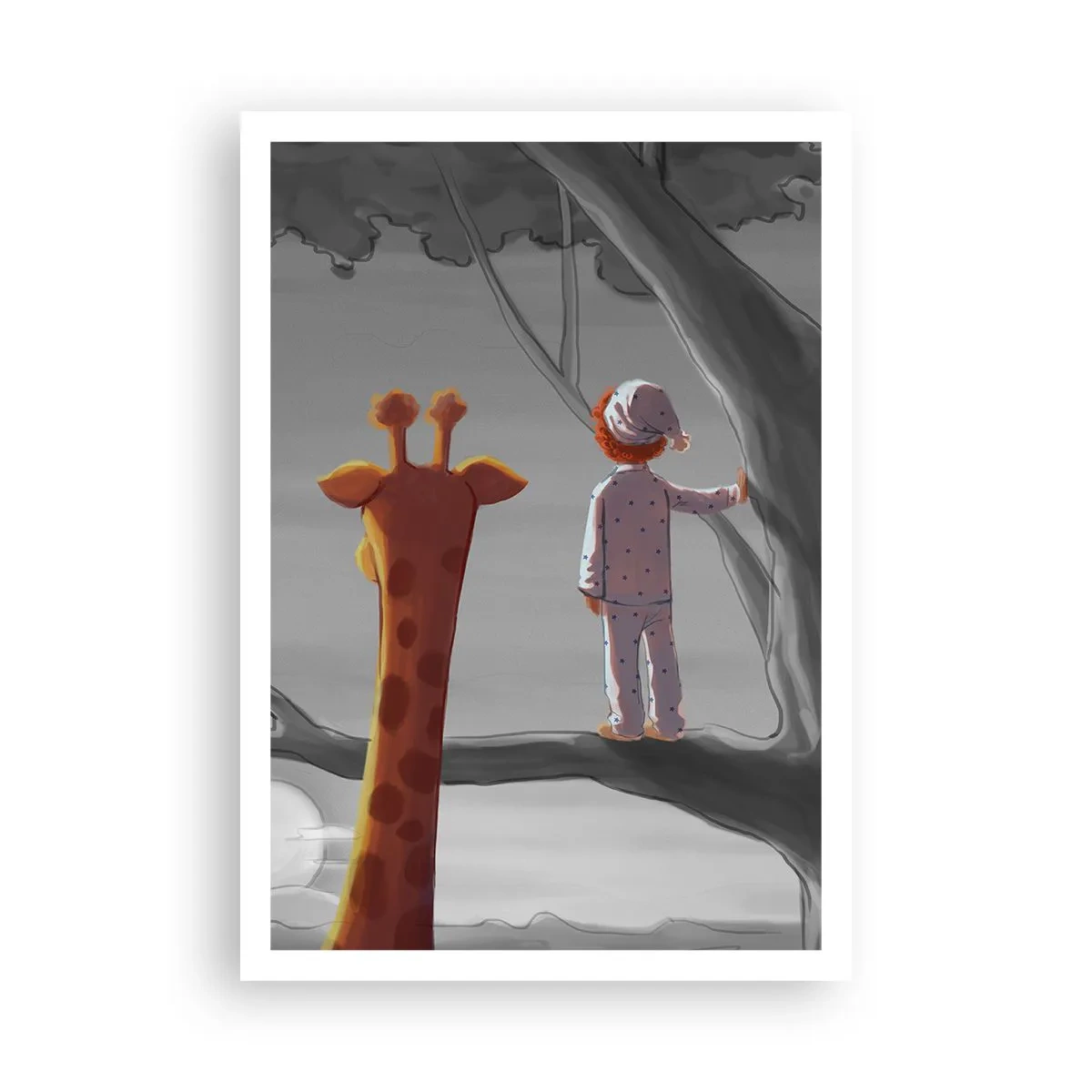 Affisch - Det händer på riktigt - 70x100 cm