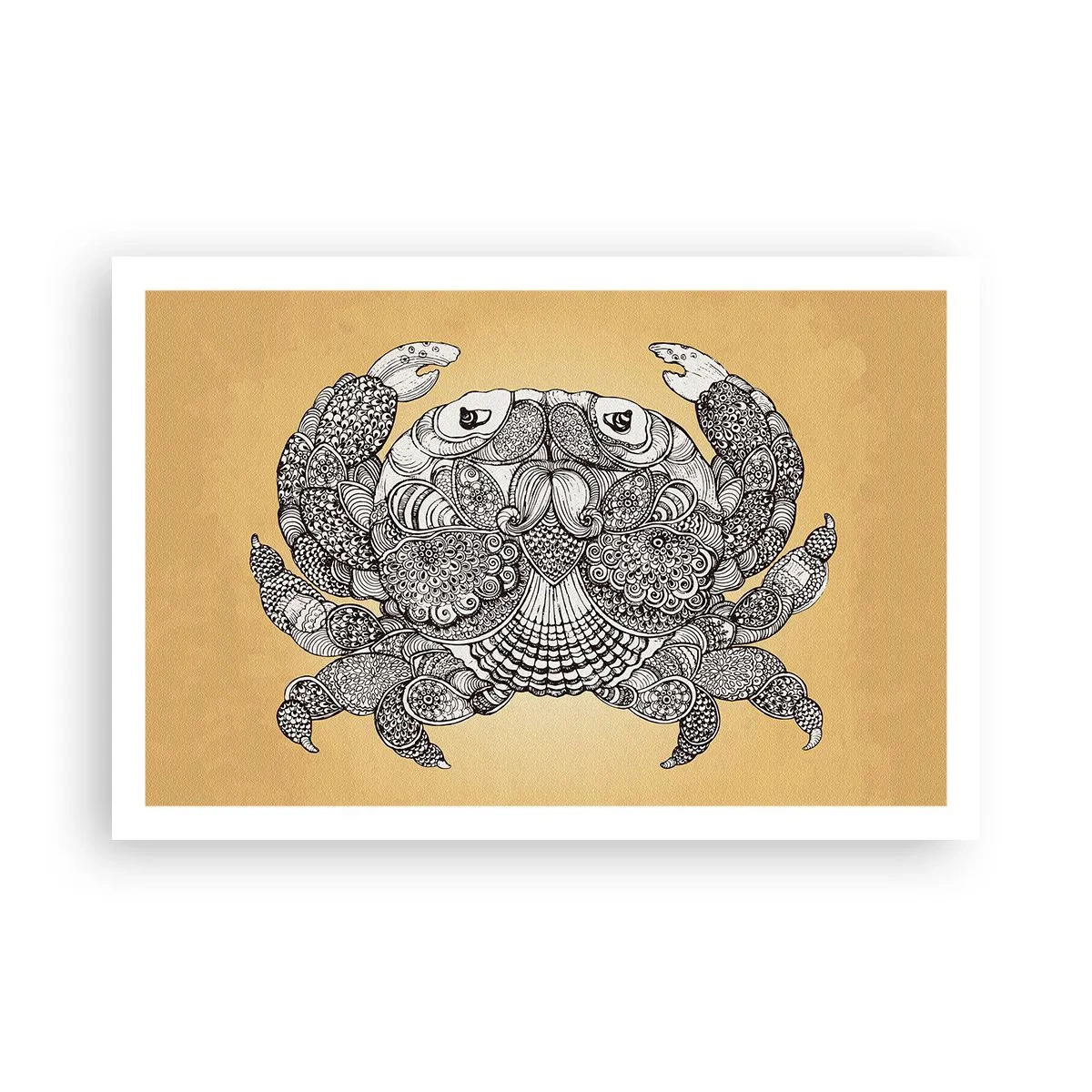 Affisch - Herr Krabba berättar - 91x61 cm