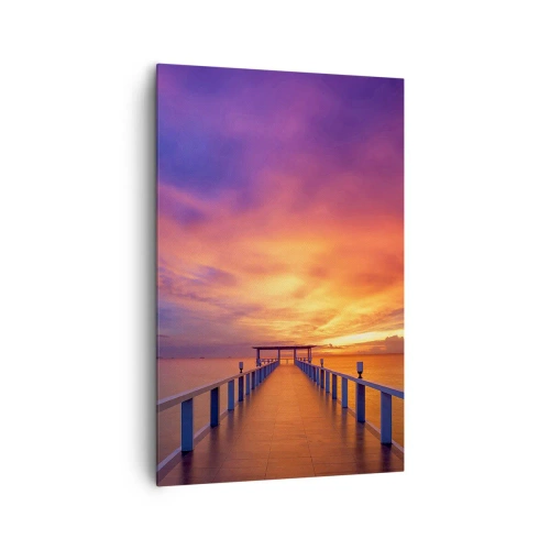 Canvastavla - Bild på duk - Utan ände - 80x120 cm