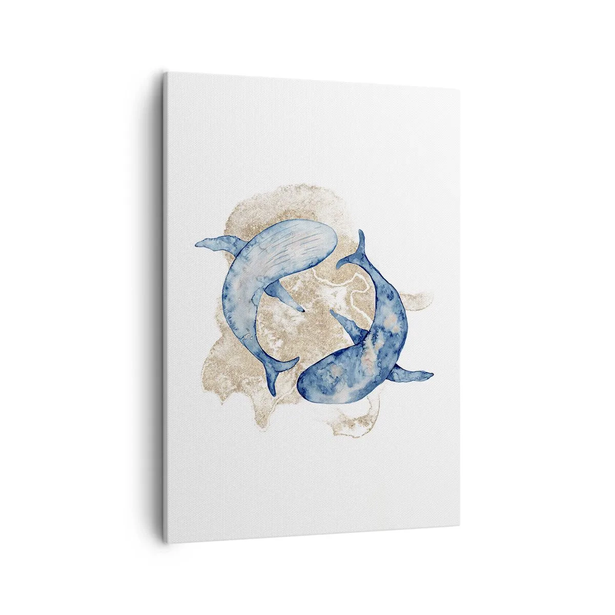 Canvastavla - Bild på duk - Vänskap eller kärlek? - 50x70 cm
