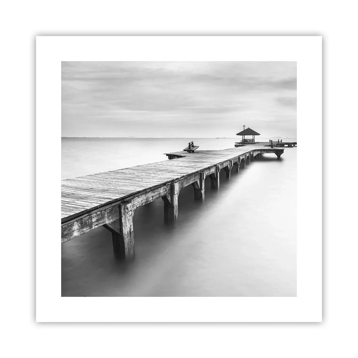 Affisch - Ut i det oändliga - 40x40 cm