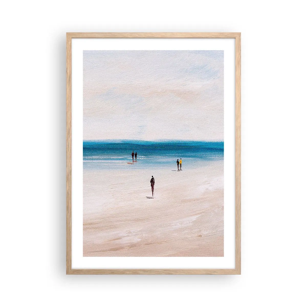 Affisch i ram av ljusek - Ett naturligt behov - 50x70 cm