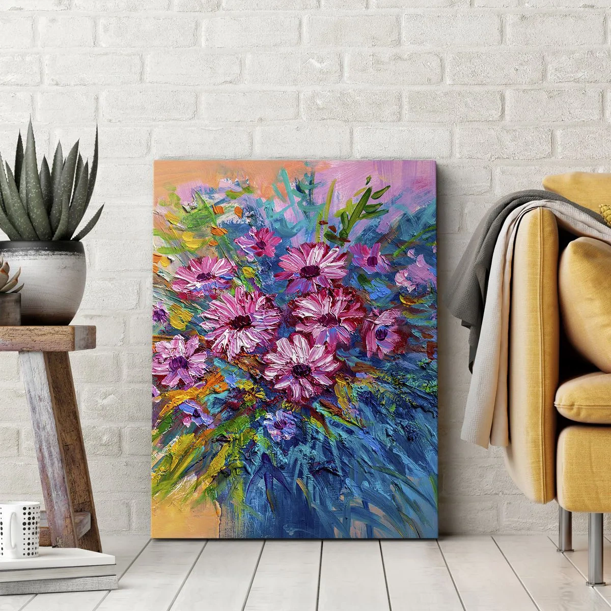 Canvastavla - Bild på duk - Livets energi - 50x70 cm
