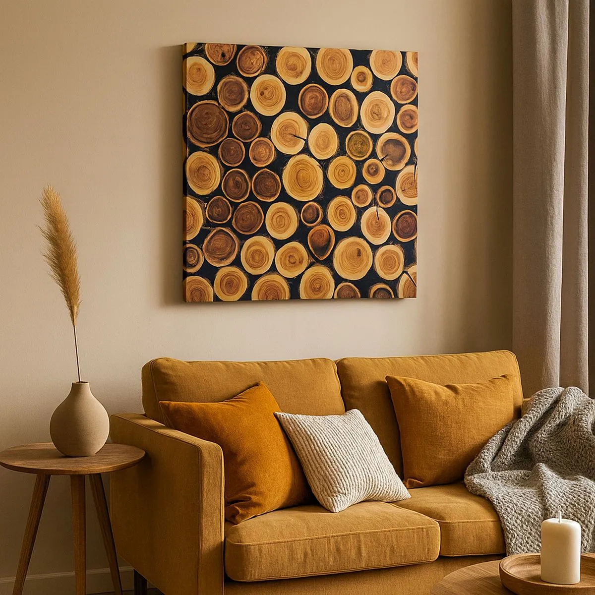 Canvastavla - Bild på duk - Hur gammal ser jag ut att vara? - 30x30 cm